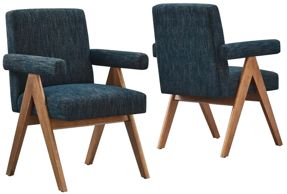 Lyra Fabric Dining Room Chair - Set of 2