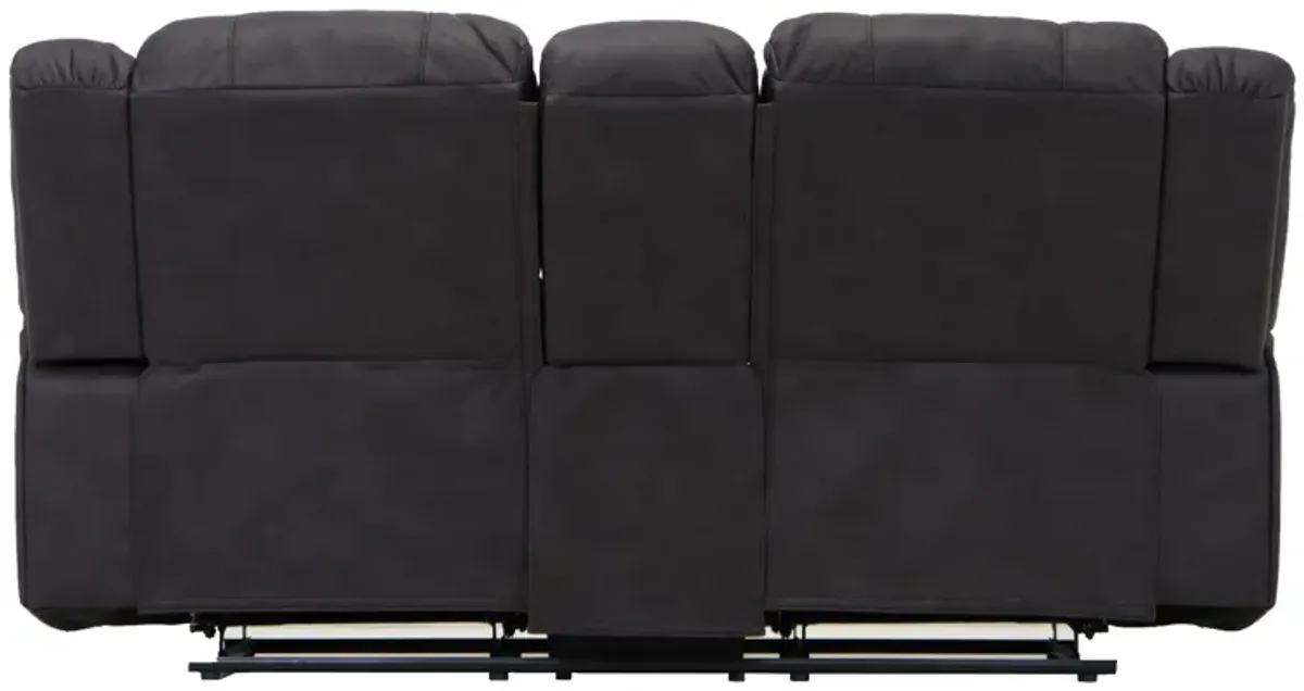 Navaro Reclining Console Loveseat