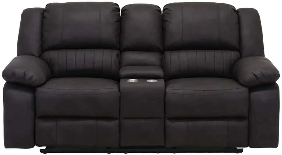 Navaro Reclining Console Loveseat