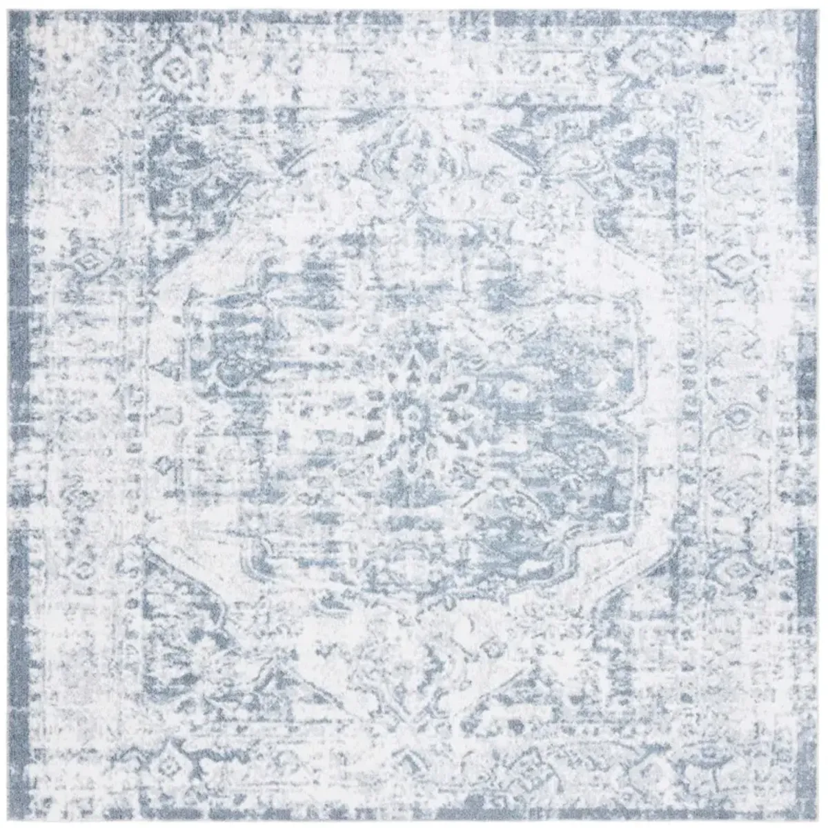 BALTIMORE 850 Blue 6'-7' X 6'-7' Square Square Rug