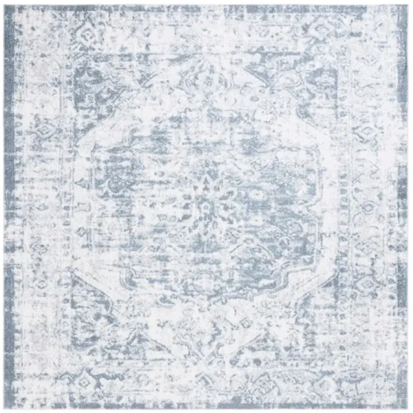 BALTIMORE 850 Blue 6'-7' X 6'-7' Square Square Rug