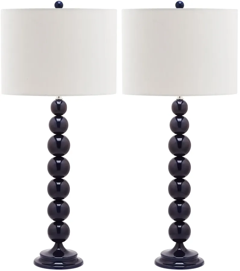 Jenna 31.5-Inch H Stacked Ball Lamp - Set of 2