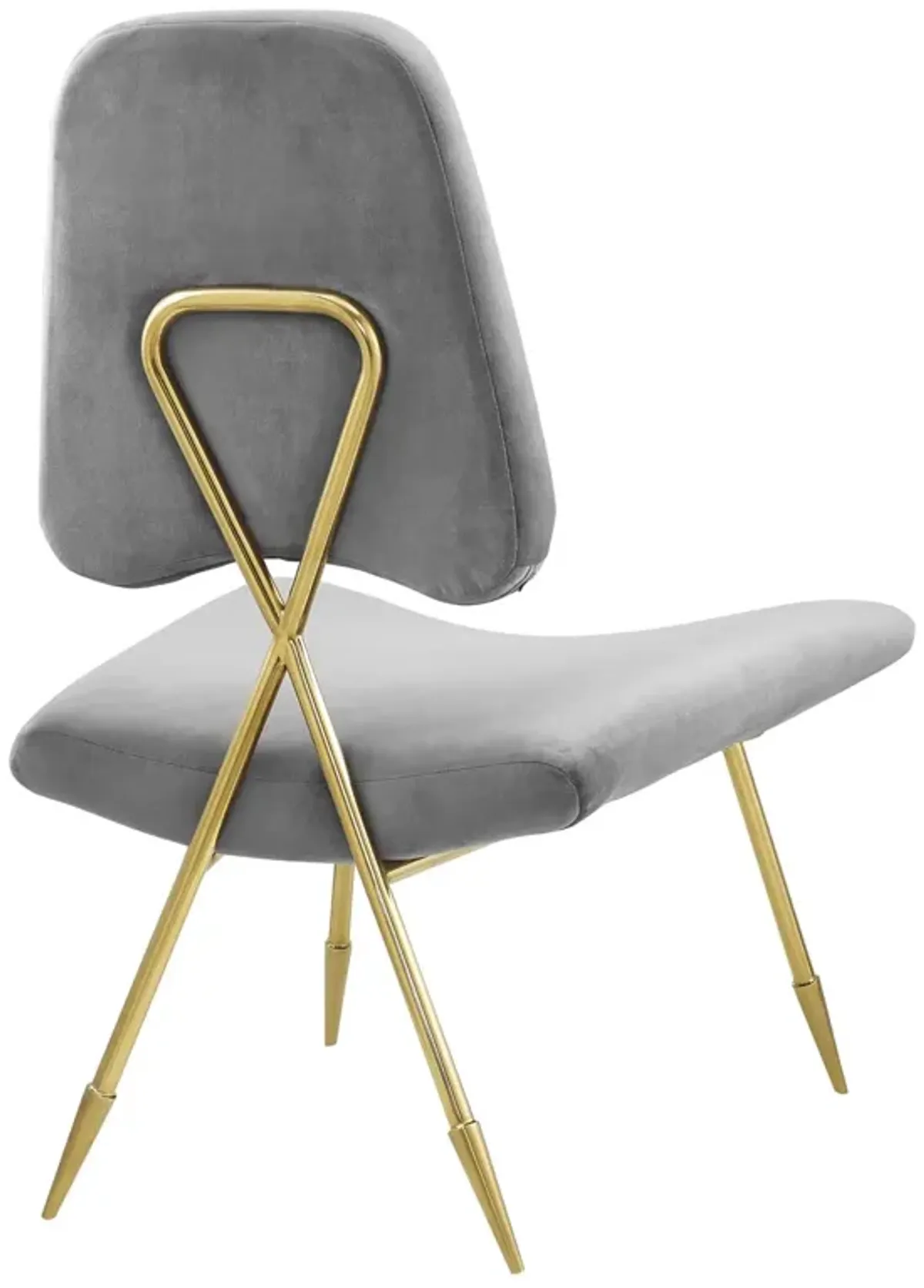 Ponder Performance Velvet Lounge Chair