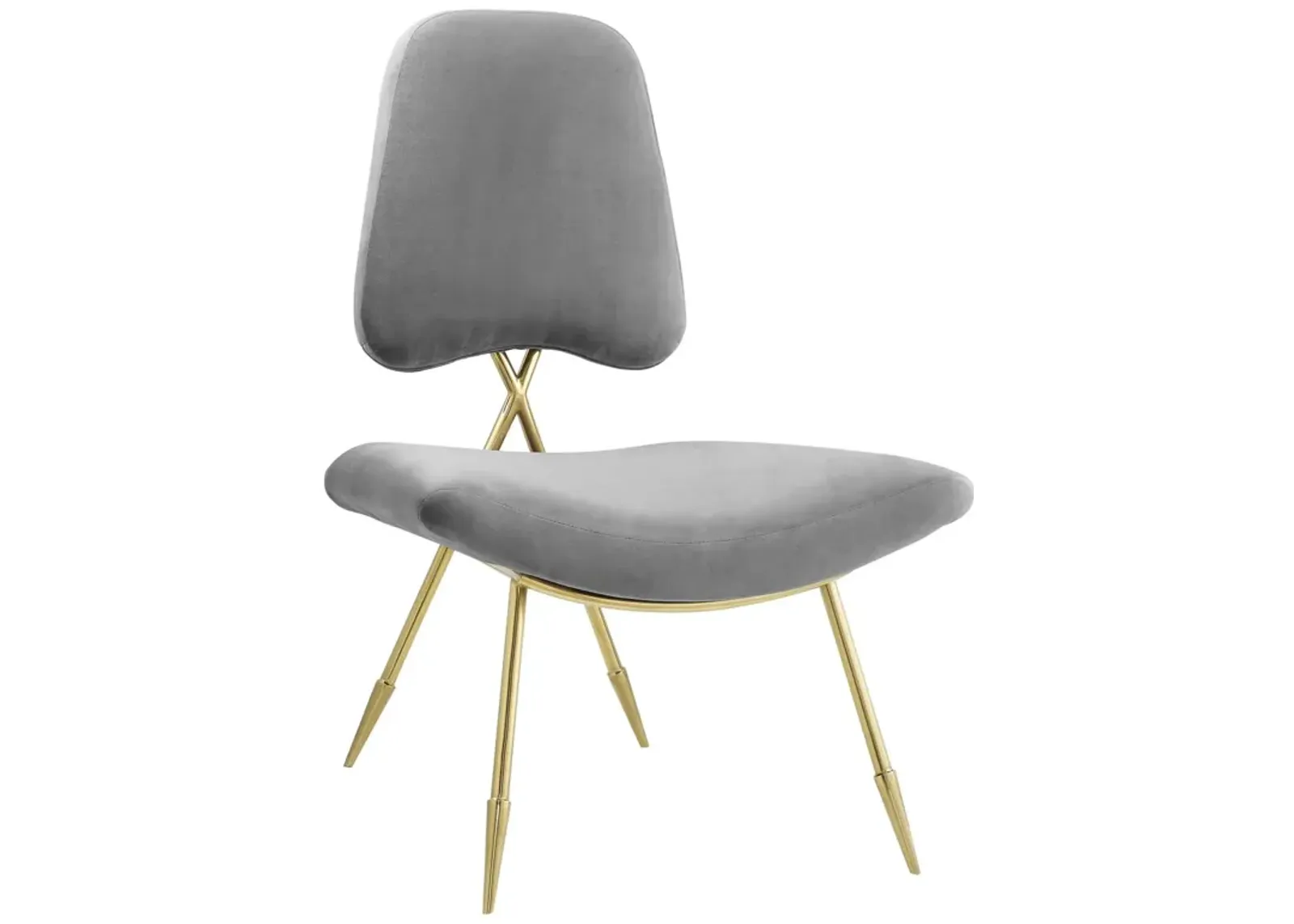 Ponder Performance Velvet Lounge Chair