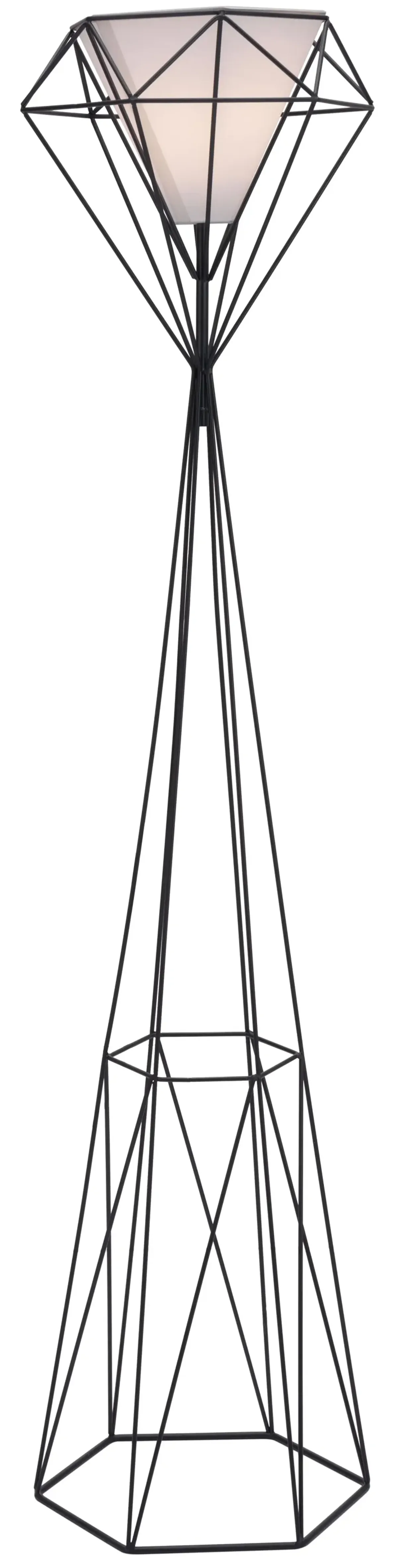 Delancey Floor Lamp Black