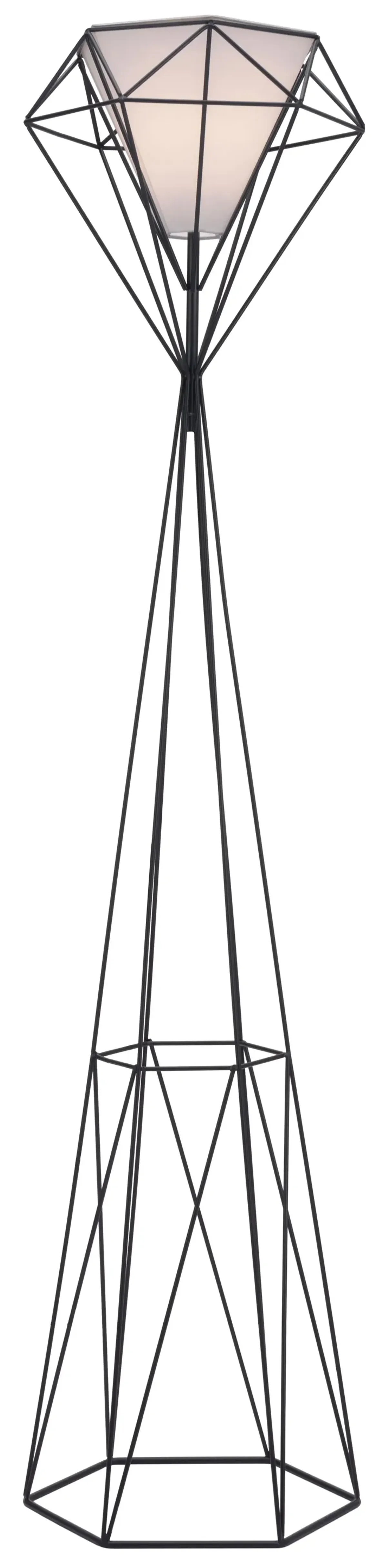 Delancey Floor Lamp Black