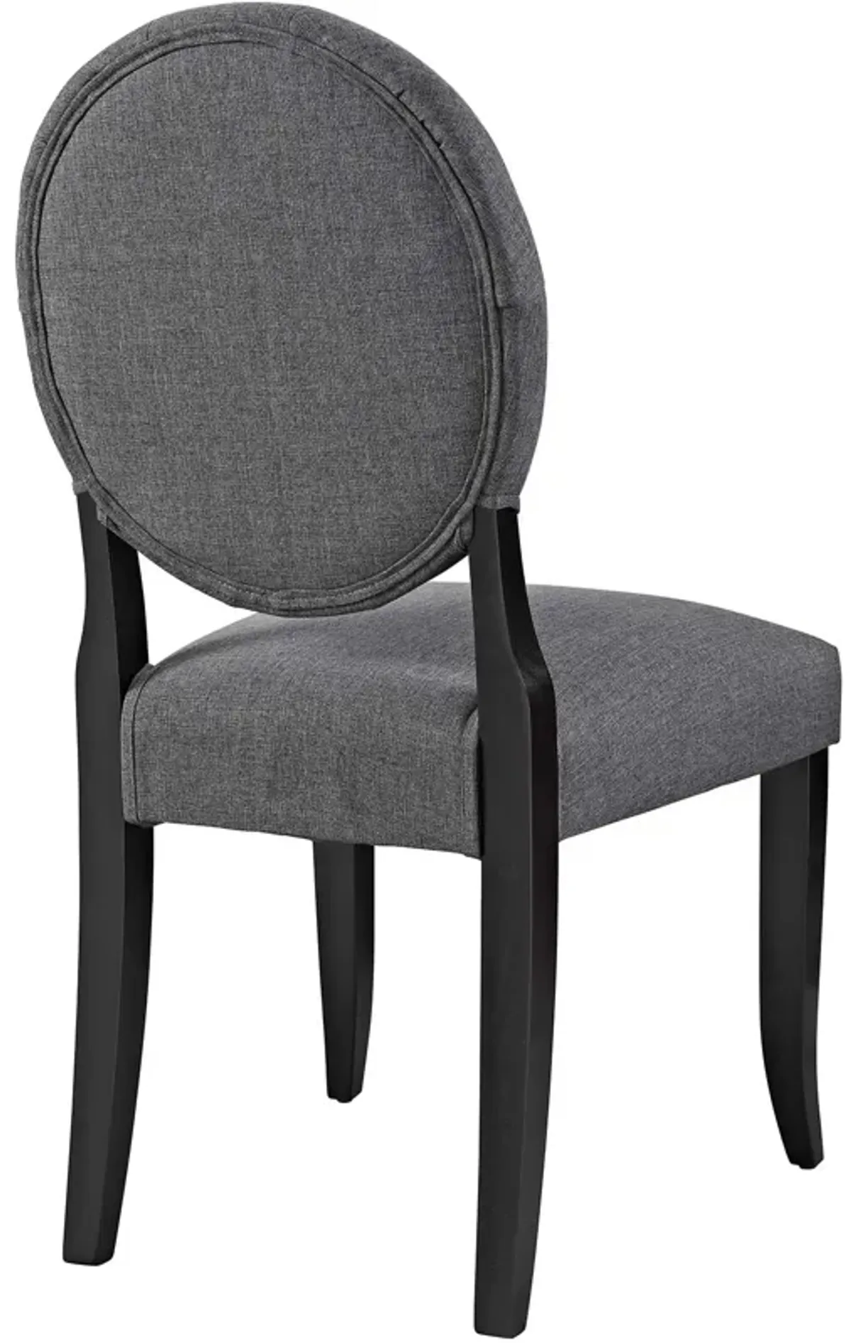 Button Dining Side Chair Upholstered Fabric Set of 2