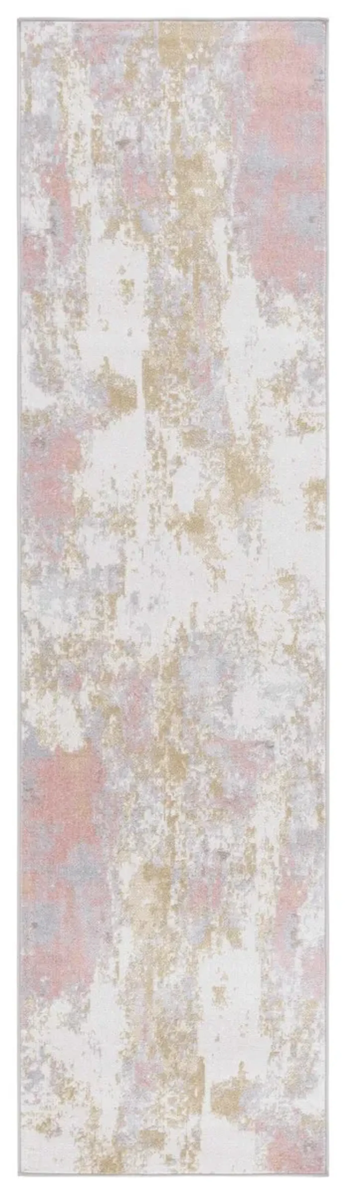 BAYSIDE 128 Pink 2'-2' X 8' Runner Rug