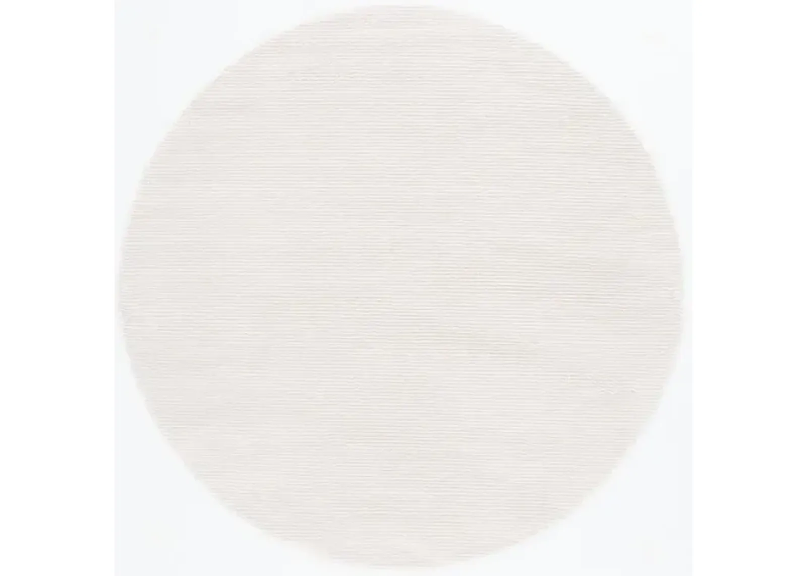 MELODY 108 Beige 6'-7' X 6'-7' Round Round Rug