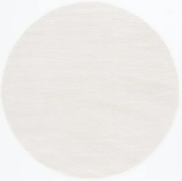 MELODY 108 Beige 6'-7' X 6'-7' Round Round Rug