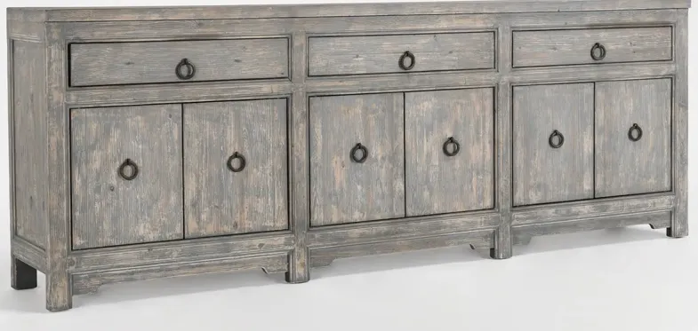 Amherst 3Dwr 6Dr Sideboard Antique Blue