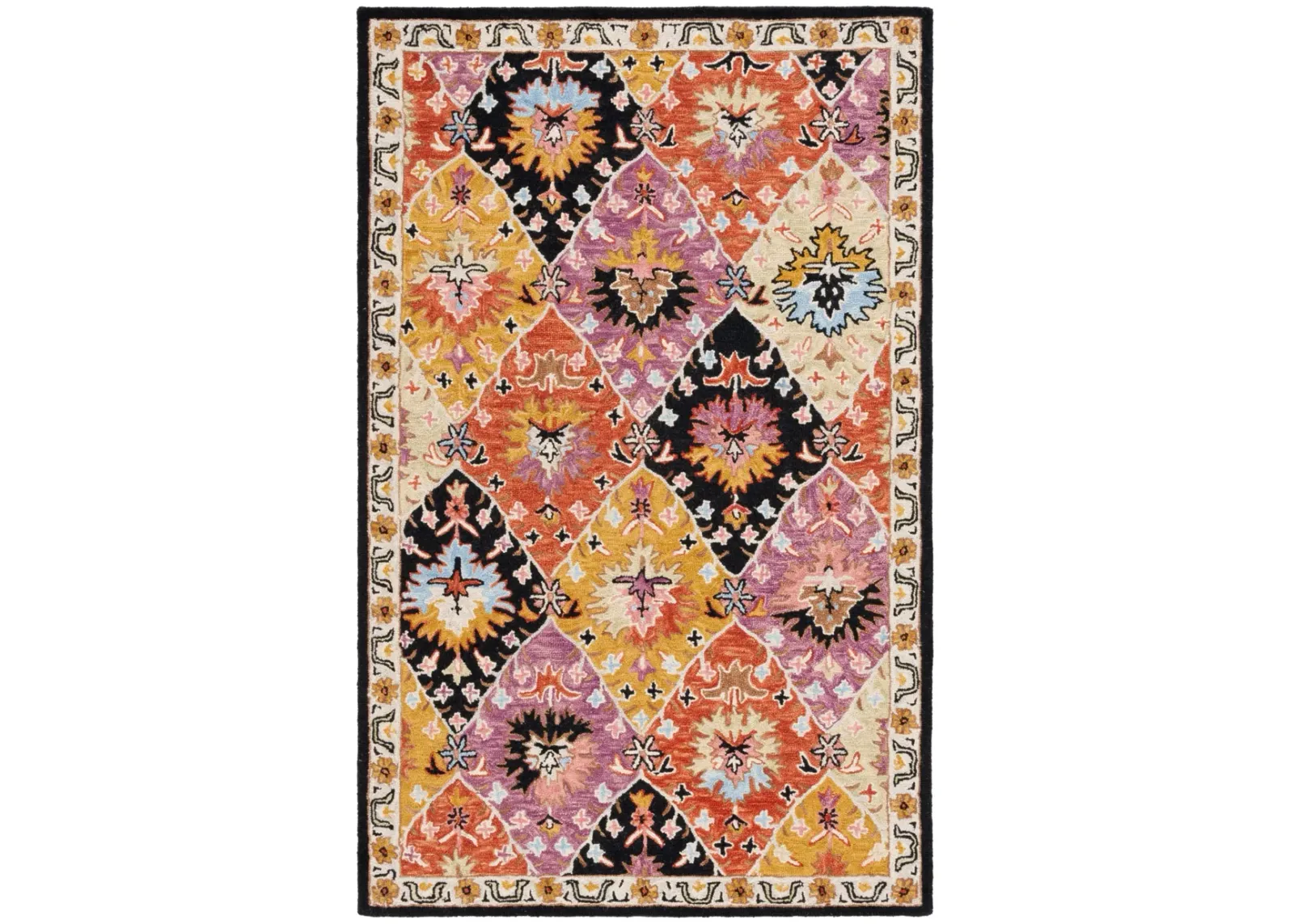 ASPEN 108 BLACK  3' x 5' Small Rectangle Rug