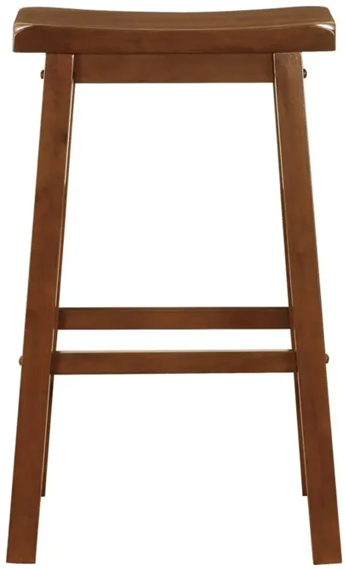 Durant Wooden Bar Stools Chestnut (Set of 2)