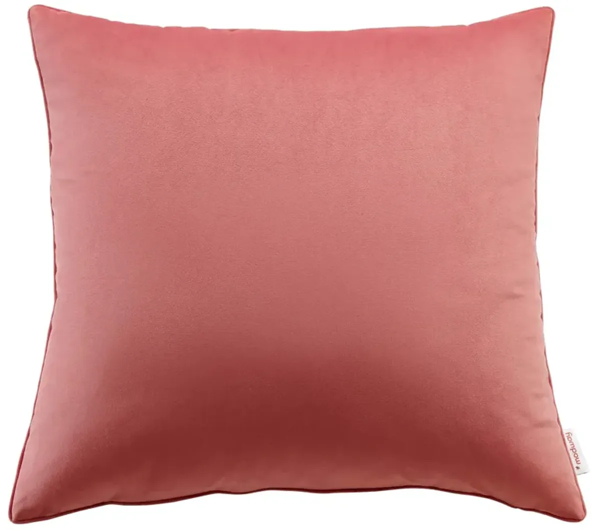 Enhance 24" Performance Velvet Throw Pillow