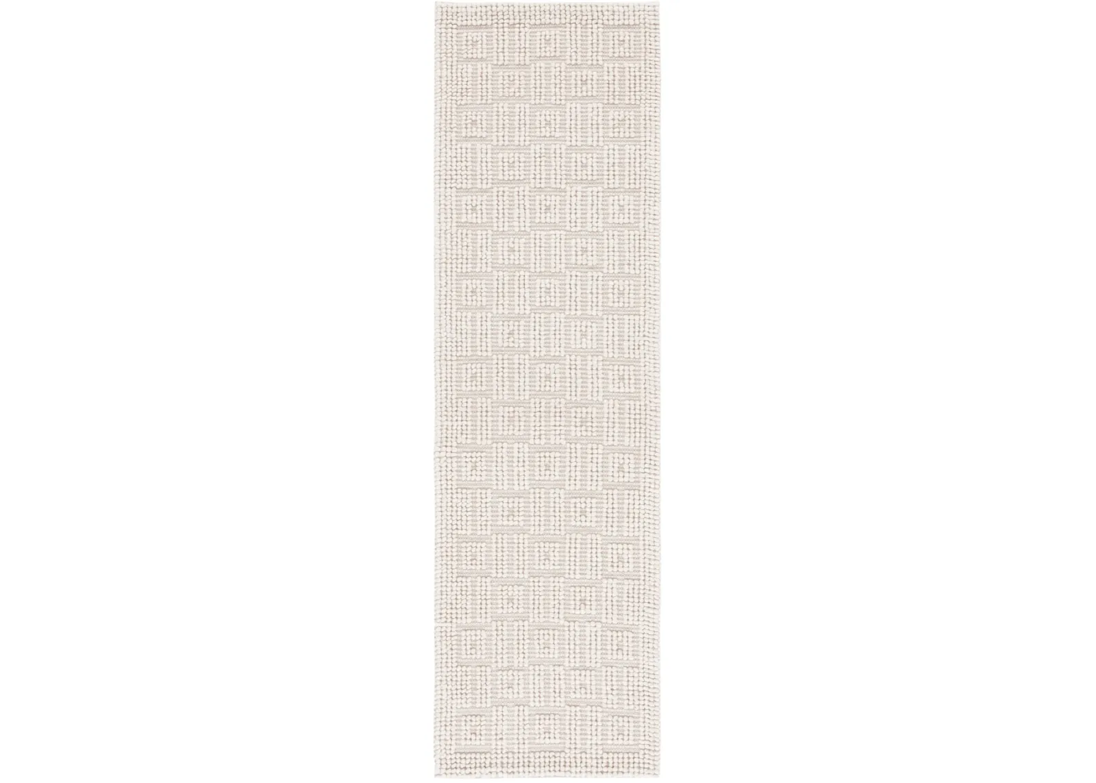 NATURA 129 IVORY 2'-3' x 8' Runner Rug