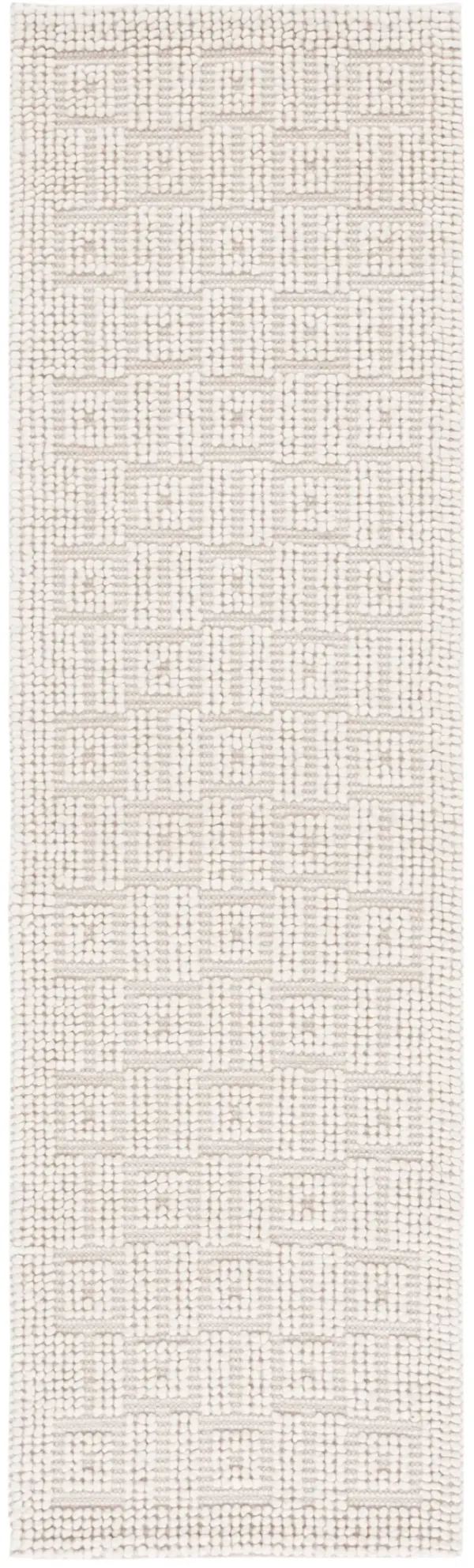NATURA 129 IVORY 2'-3' x 8' Runner Rug
