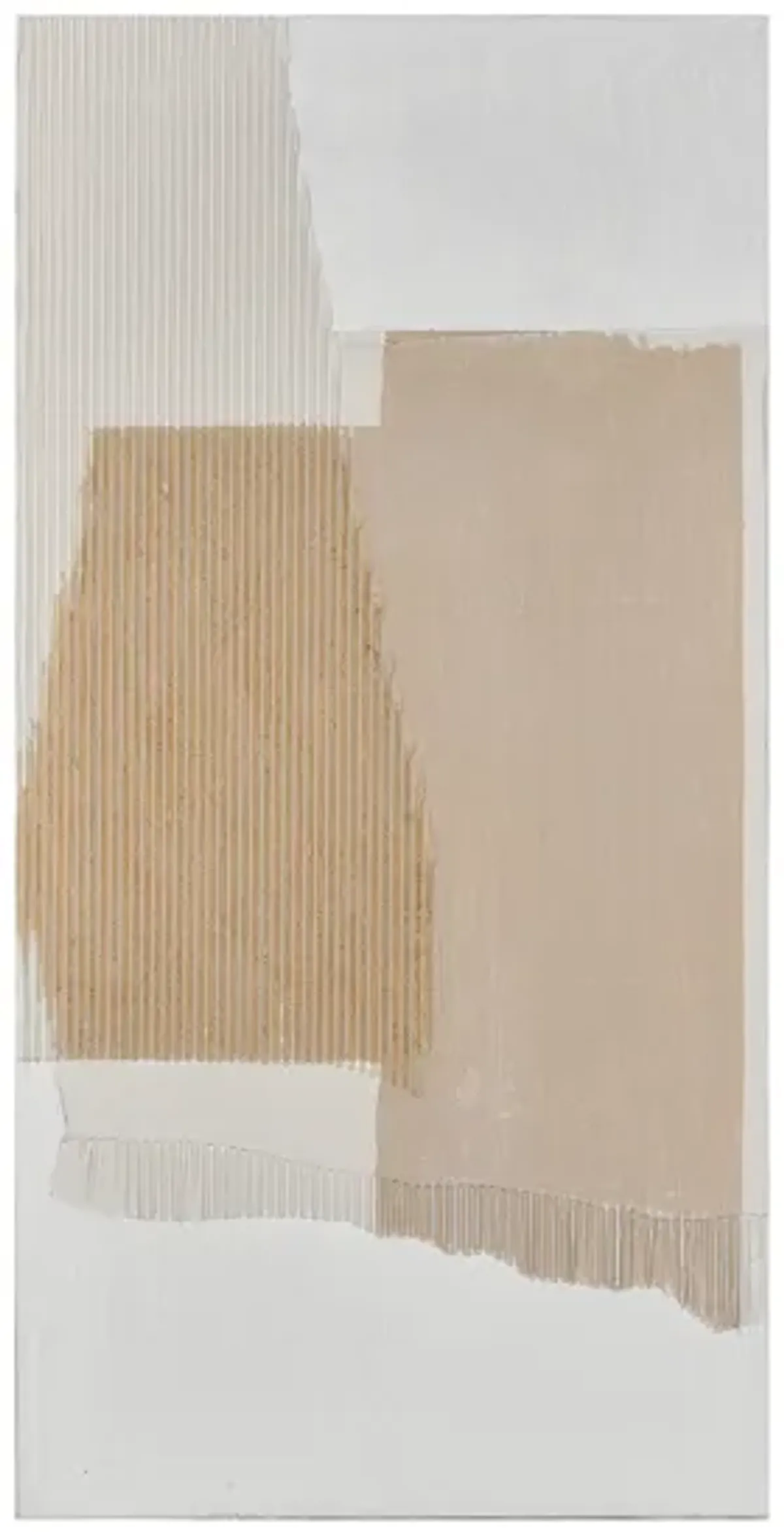 Taupe Abstract Wall Art