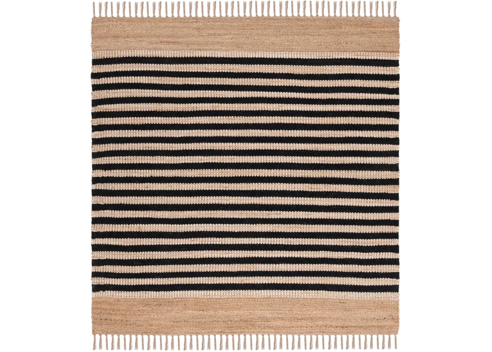 NATURAL FIBER 325 NATURAL  6' x 6' Square Square Rug