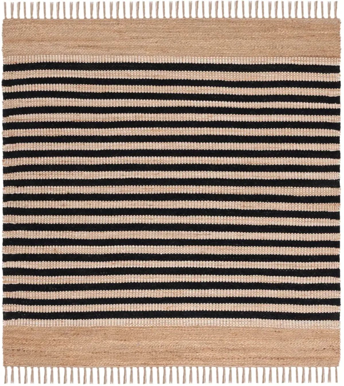 NATURAL FIBER 325 NATURAL  6' x 6' Square Square Rug