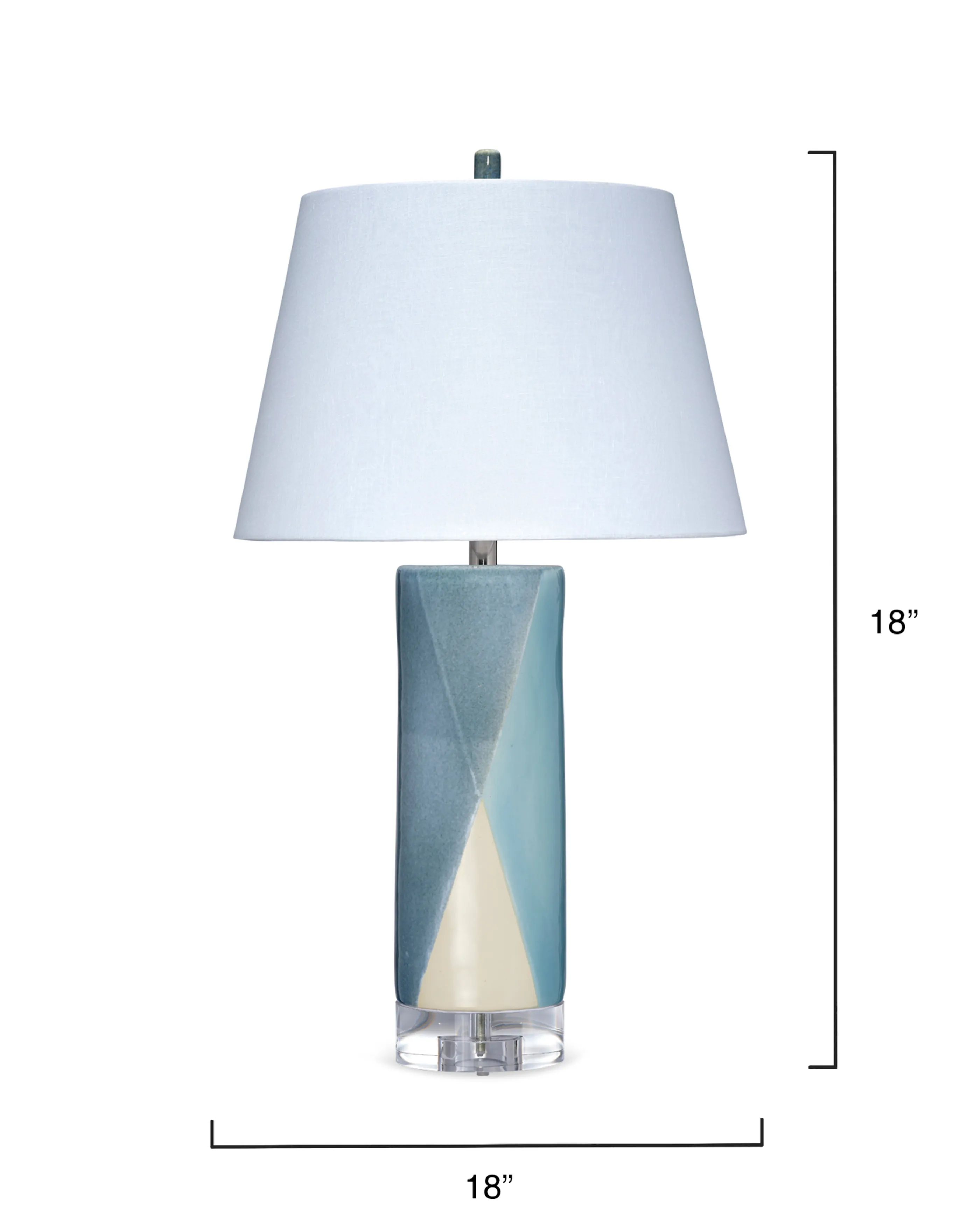 Diamond Ceramic Table Lamp