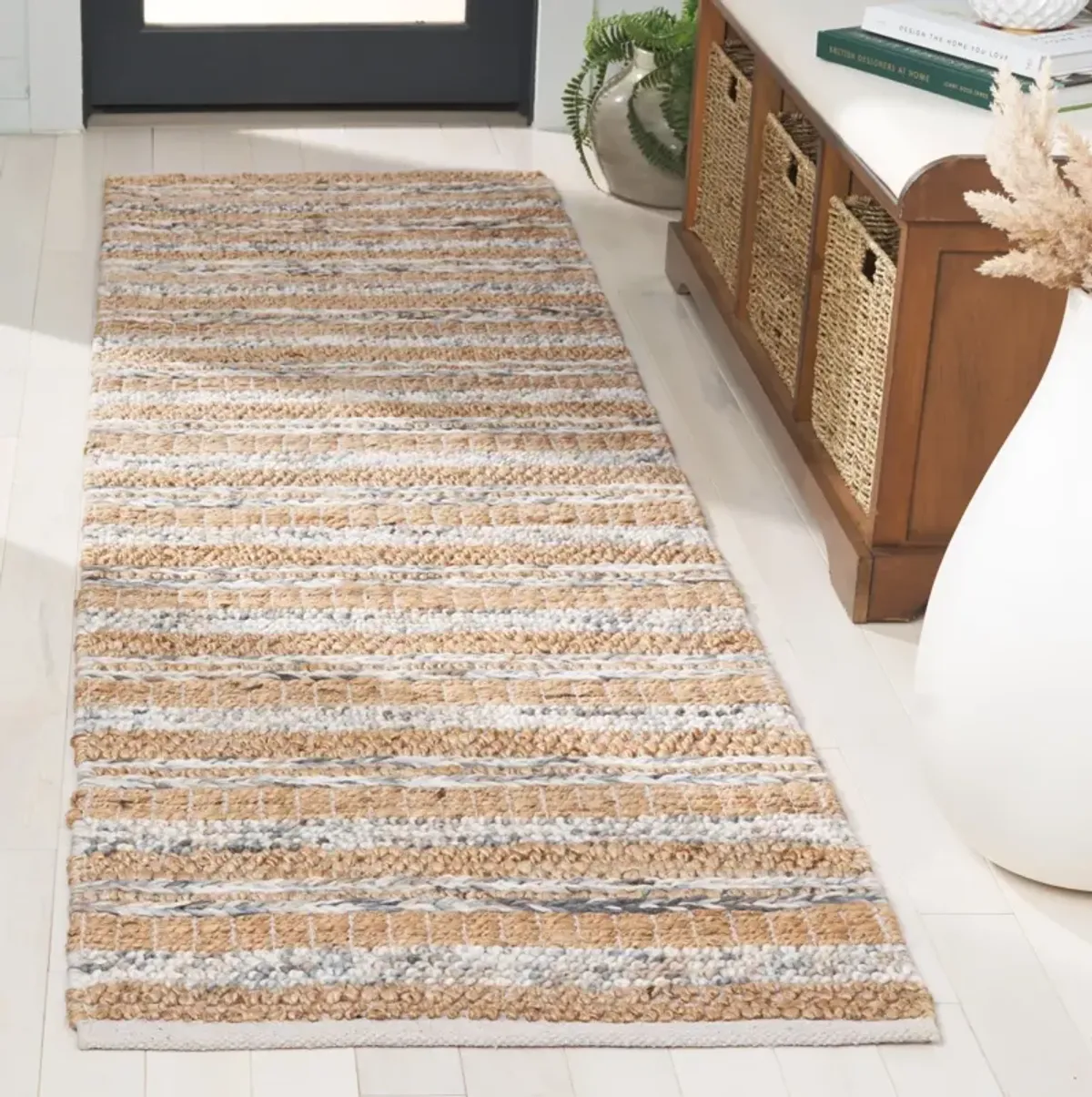 NATURA 501 NATURAL  2'-3' x 8' Runner Rug