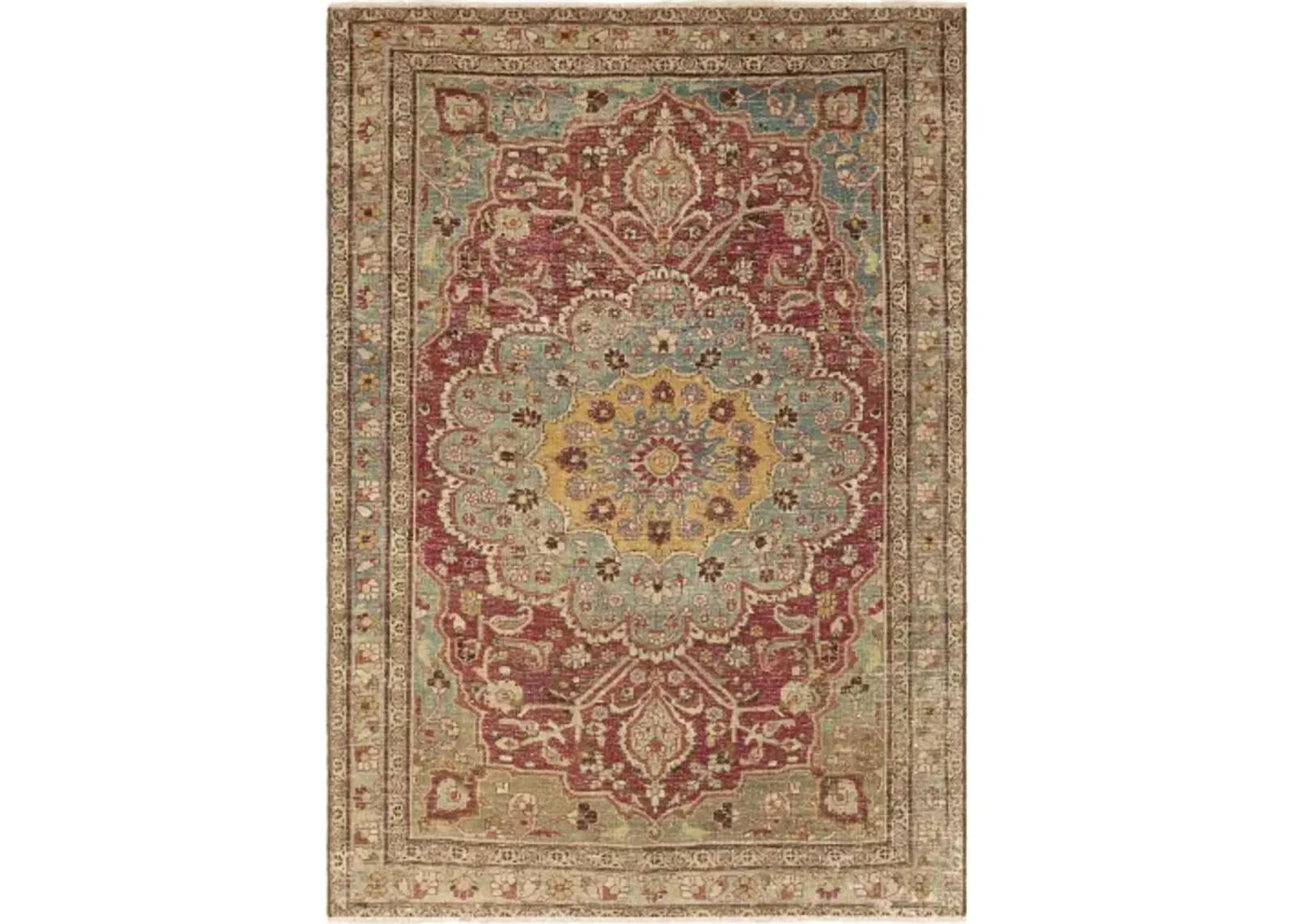 One of a Kind 4'1" x 5'11" Rug