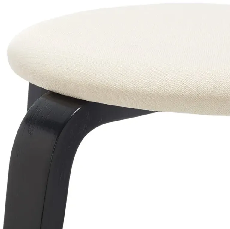 JO UPHOLSTERED STACKABLE STOOL 