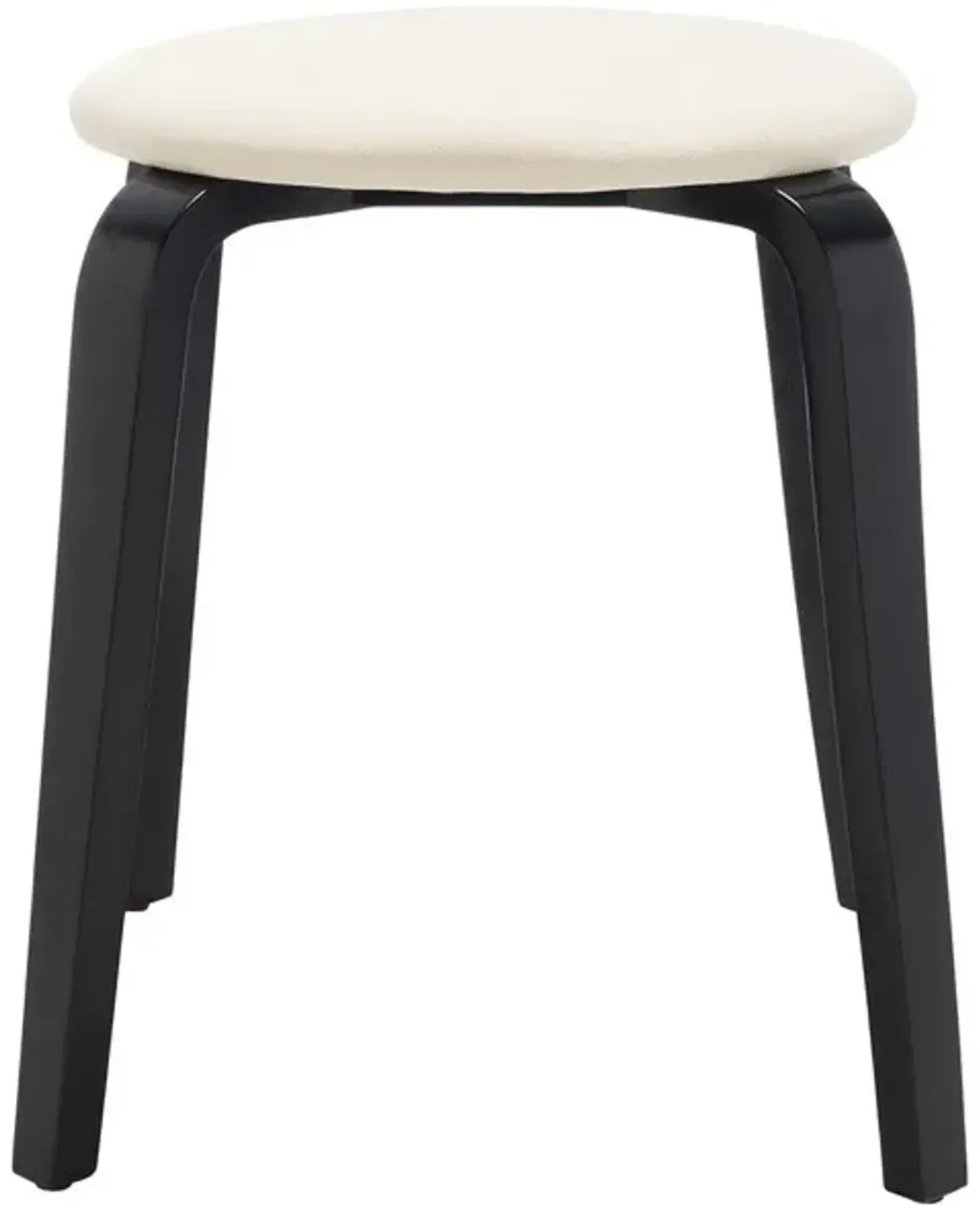 JO UPHOLSTERED STACKABLE STOOL 