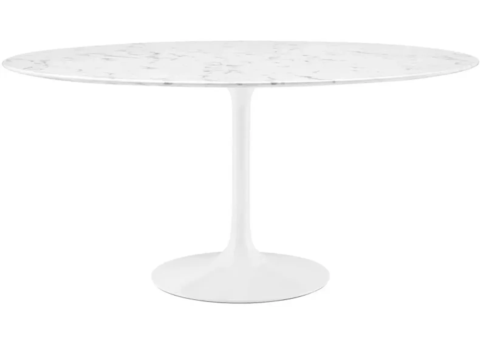 Lippa 60" Round Artificial Marble Dining Table