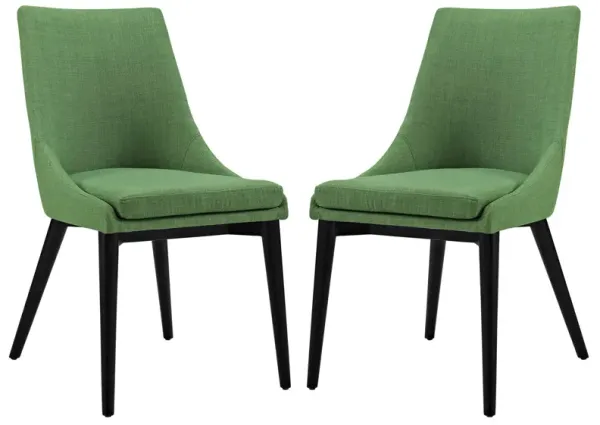 viscount Dining Side Chair Fabric Set of 2