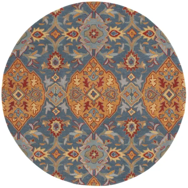 HERITAGE Hand Tufted 6' x 6' Round area rug