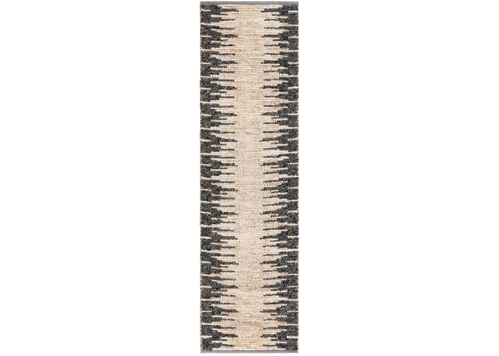 NATURAL FIBER 953 BLEACH  2'-3' x 8' Runner Rug