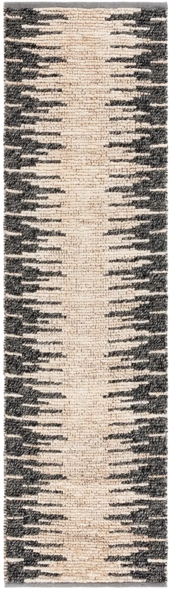 NATURAL FIBER 953 BLEACH  2'-3' x 8' Runner Rug