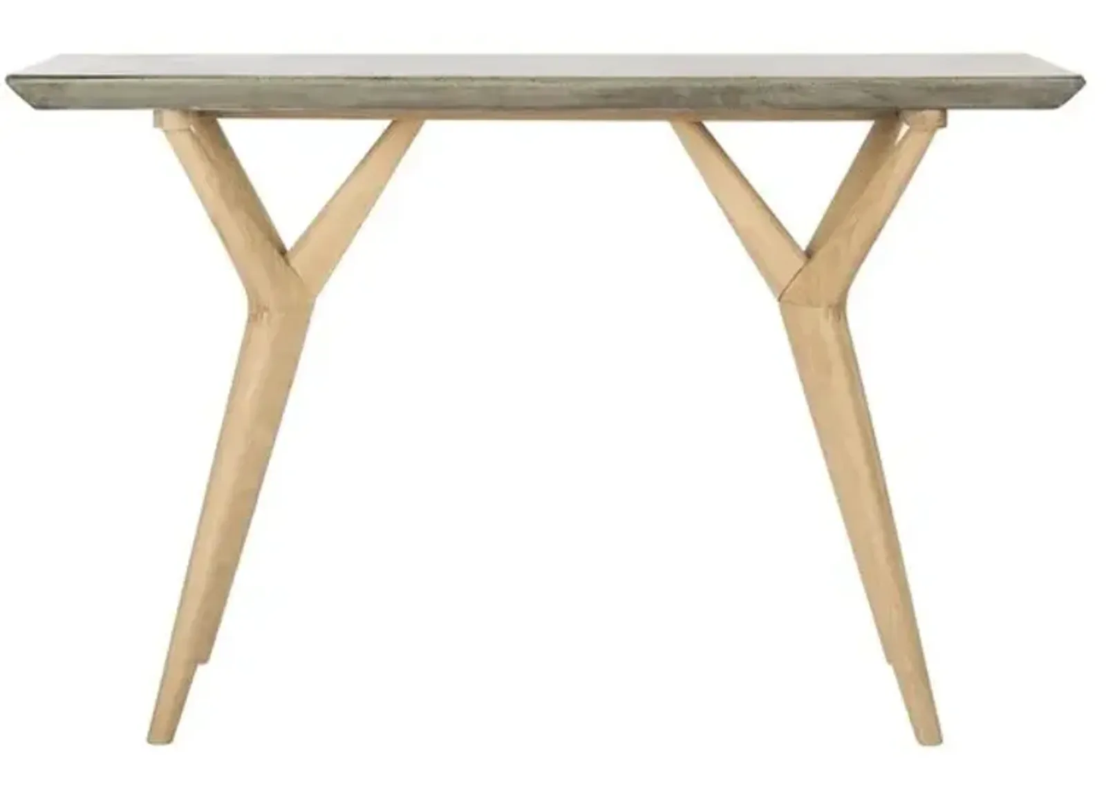 Ragna Indoor/Outdoor Concrete Console Table