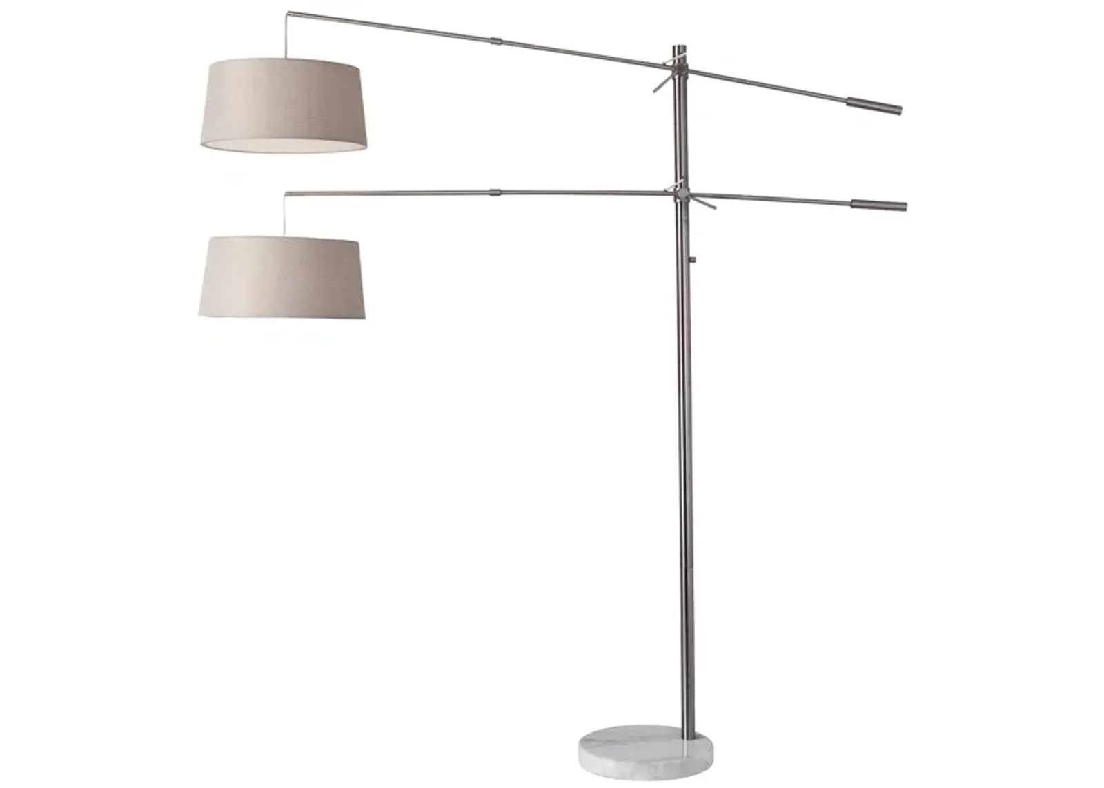 Manhattan Two-Arm Arc Lamp