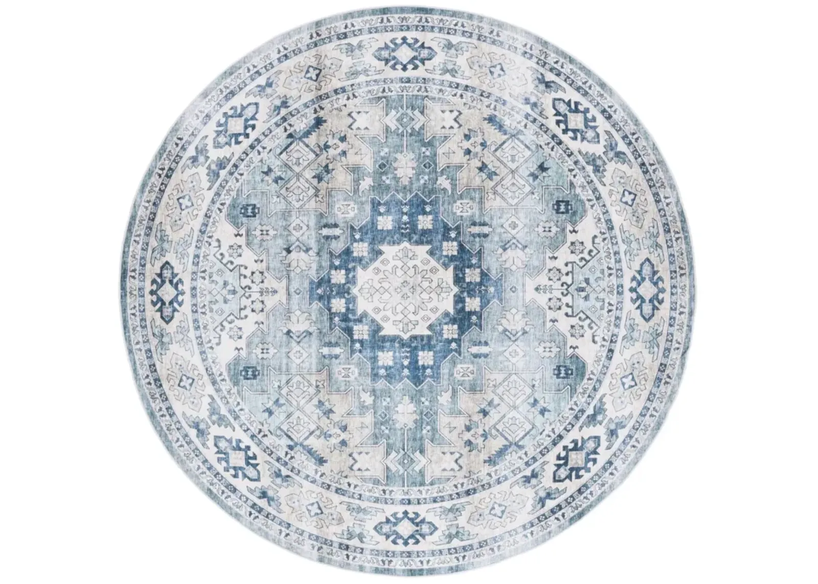 ARIZONA 512 SAGE  6' x 6' Round Round Rug