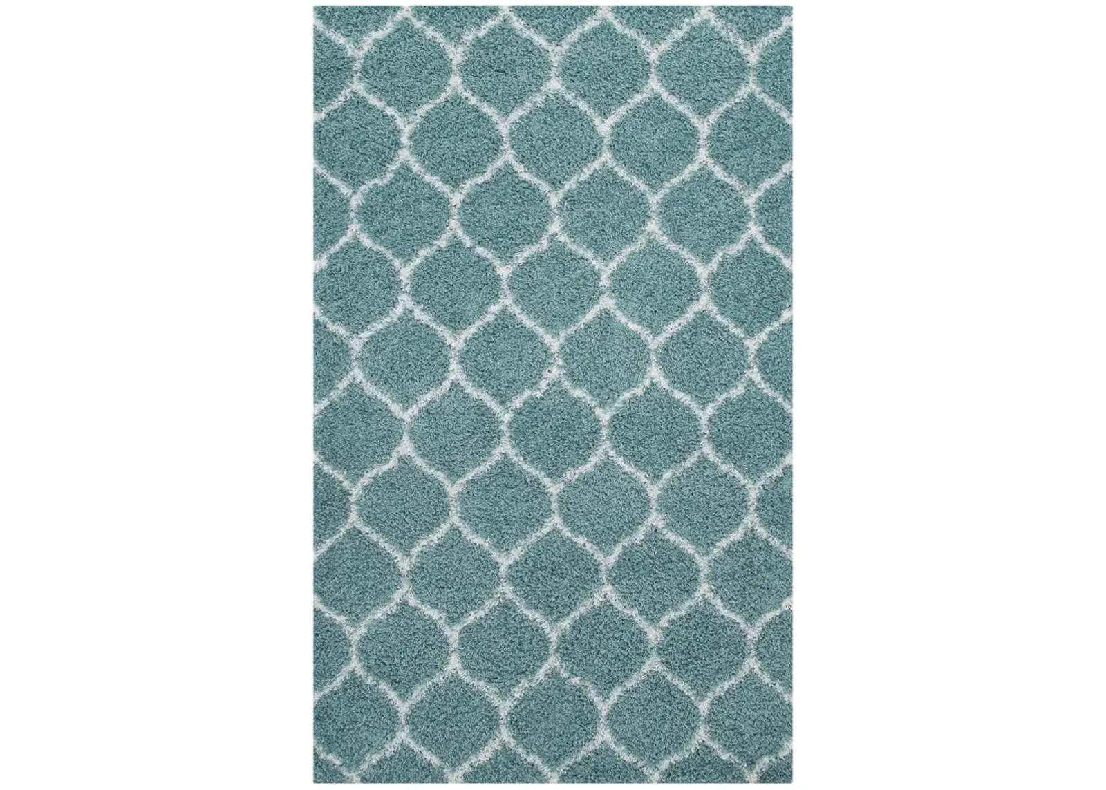 Solvea Moroccan Trellis 5x8 Shag Area Rug