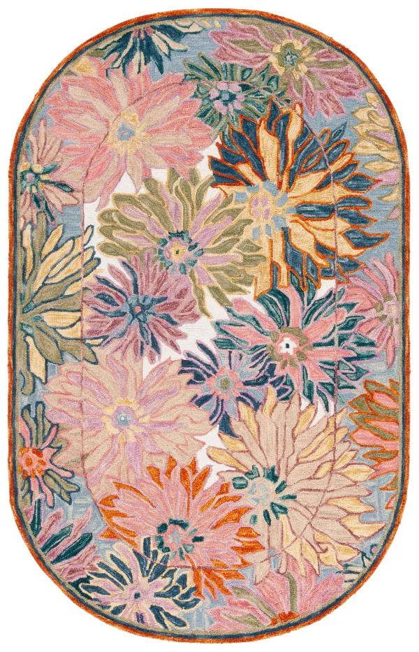 JARDIN Hand Tufted 3' x 5' Oval area rug