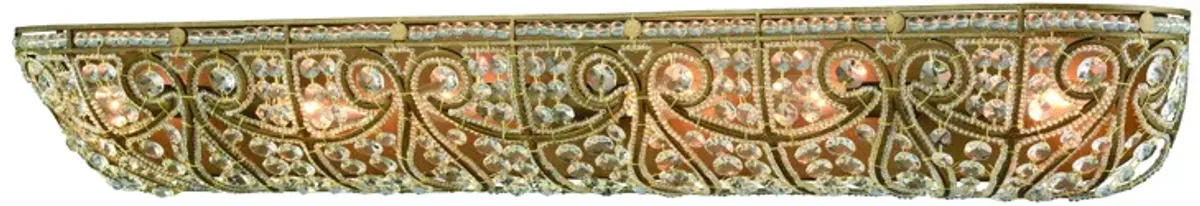 Elizabethan 36" Wide 6-Light Vanity Light - Dark Bronze