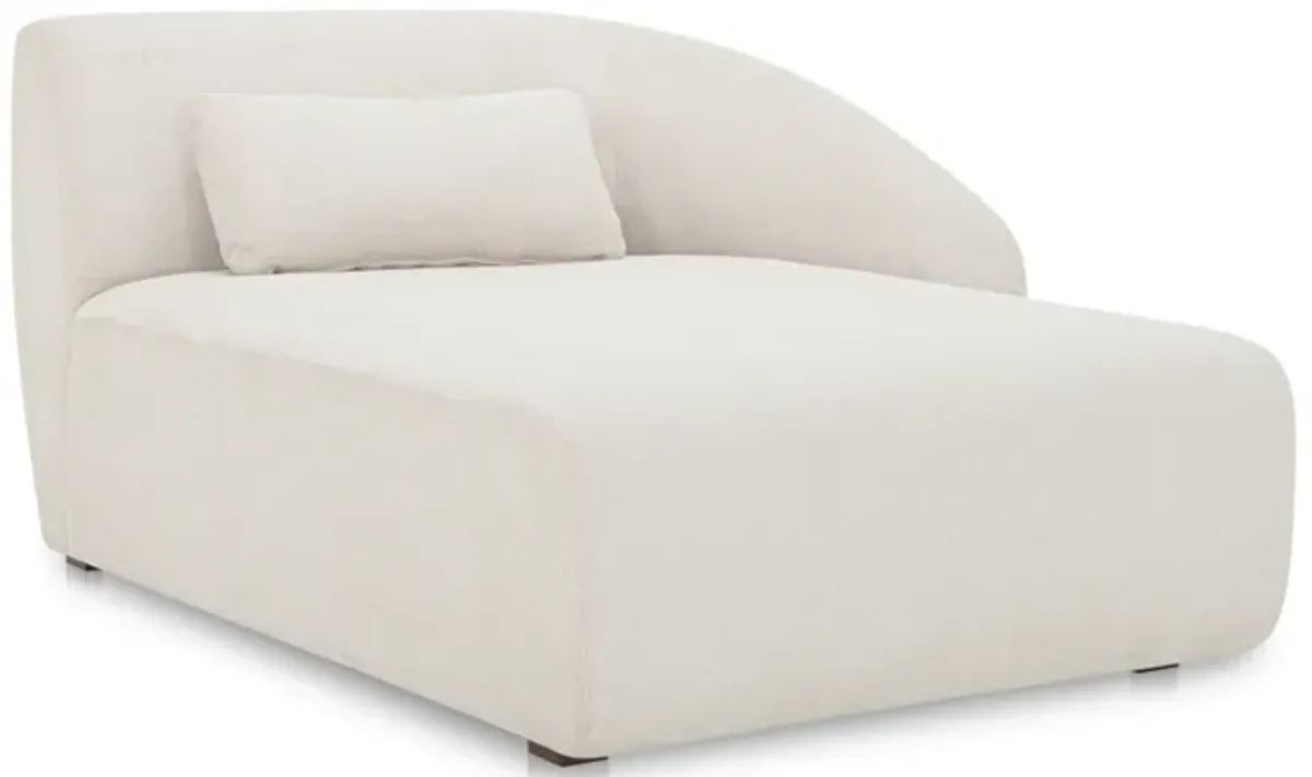 Amelia Right Arm Facing Chaise Warm White