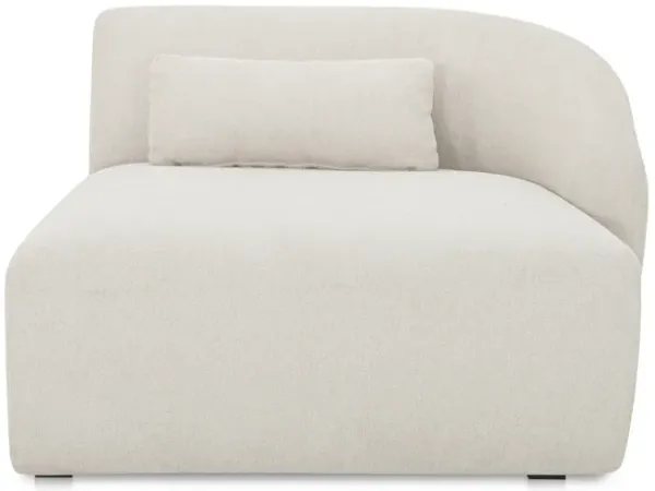 Amelia Right Arm Facing Chaise Warm White