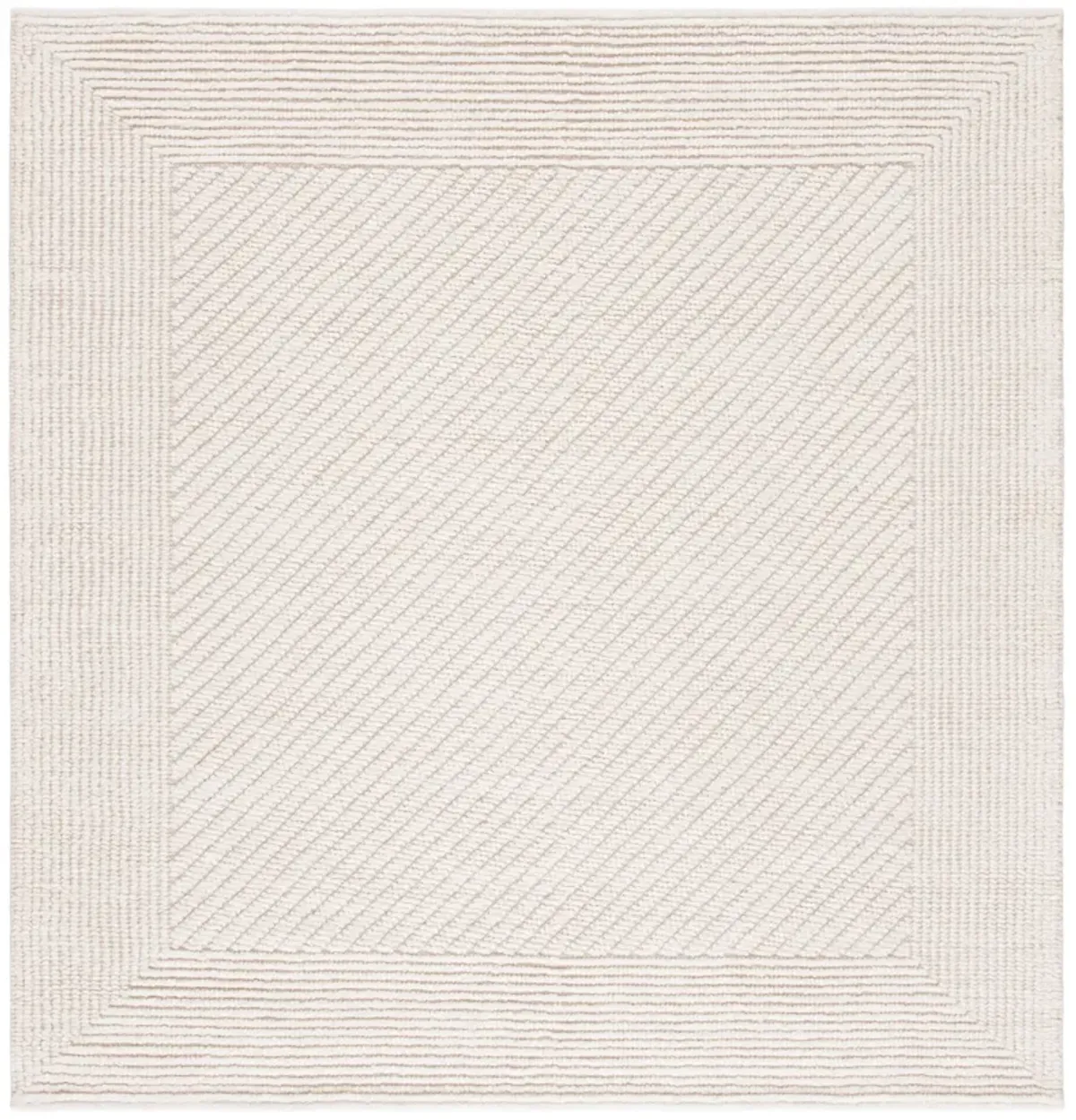 NATURA 450 IVORY 8' x 8' Square Square Rug