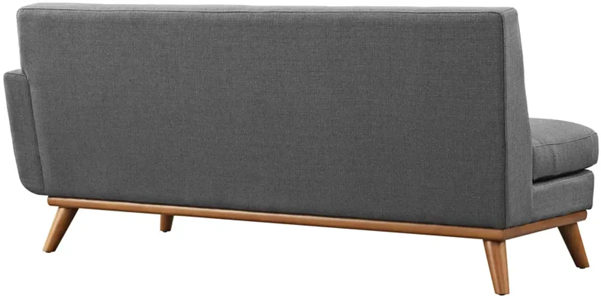 Engage Right-Arm Upholstered Fabric Loveseat