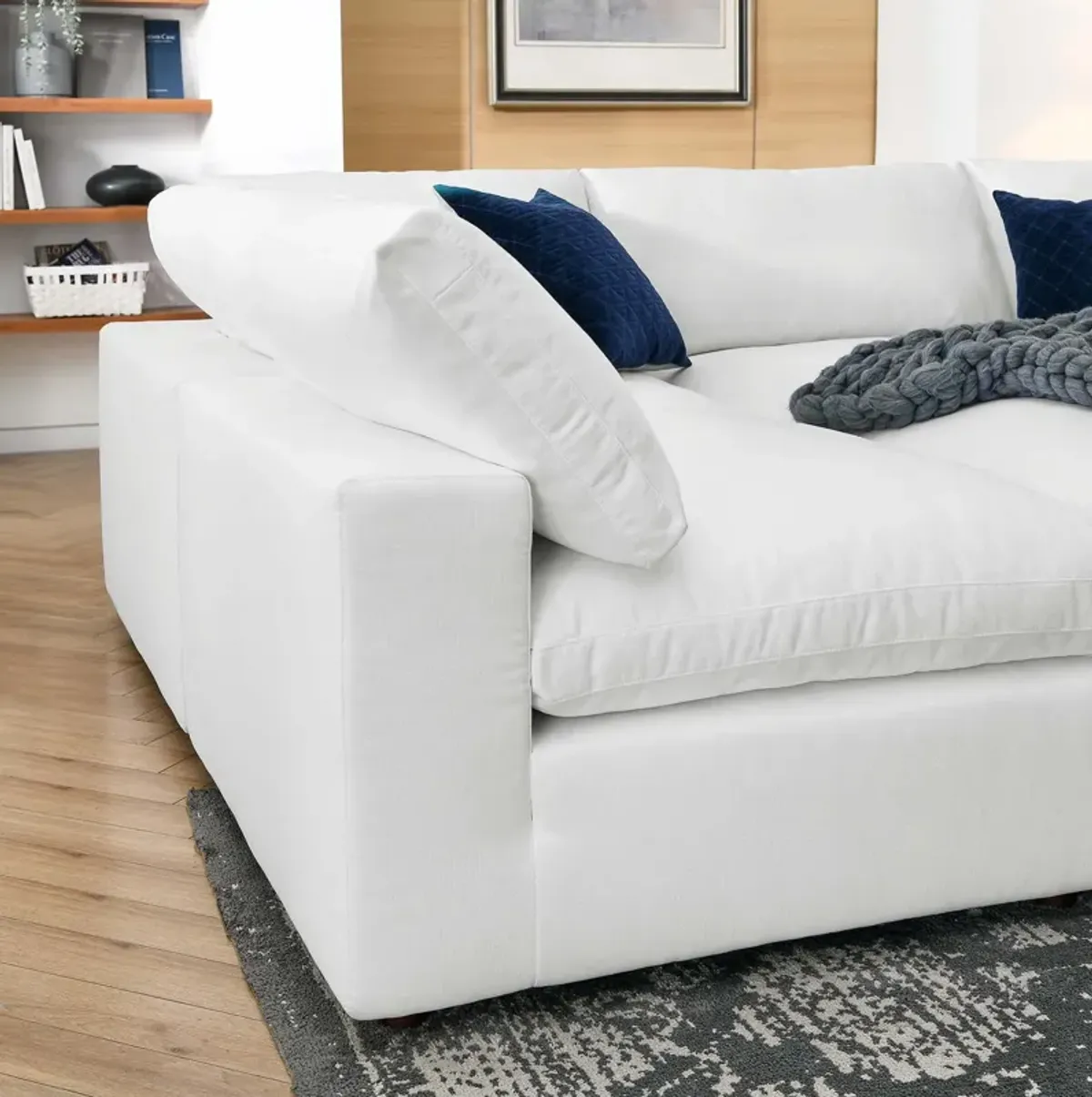 Commix Down Filled Overstuffed 6-Piece Sectional 