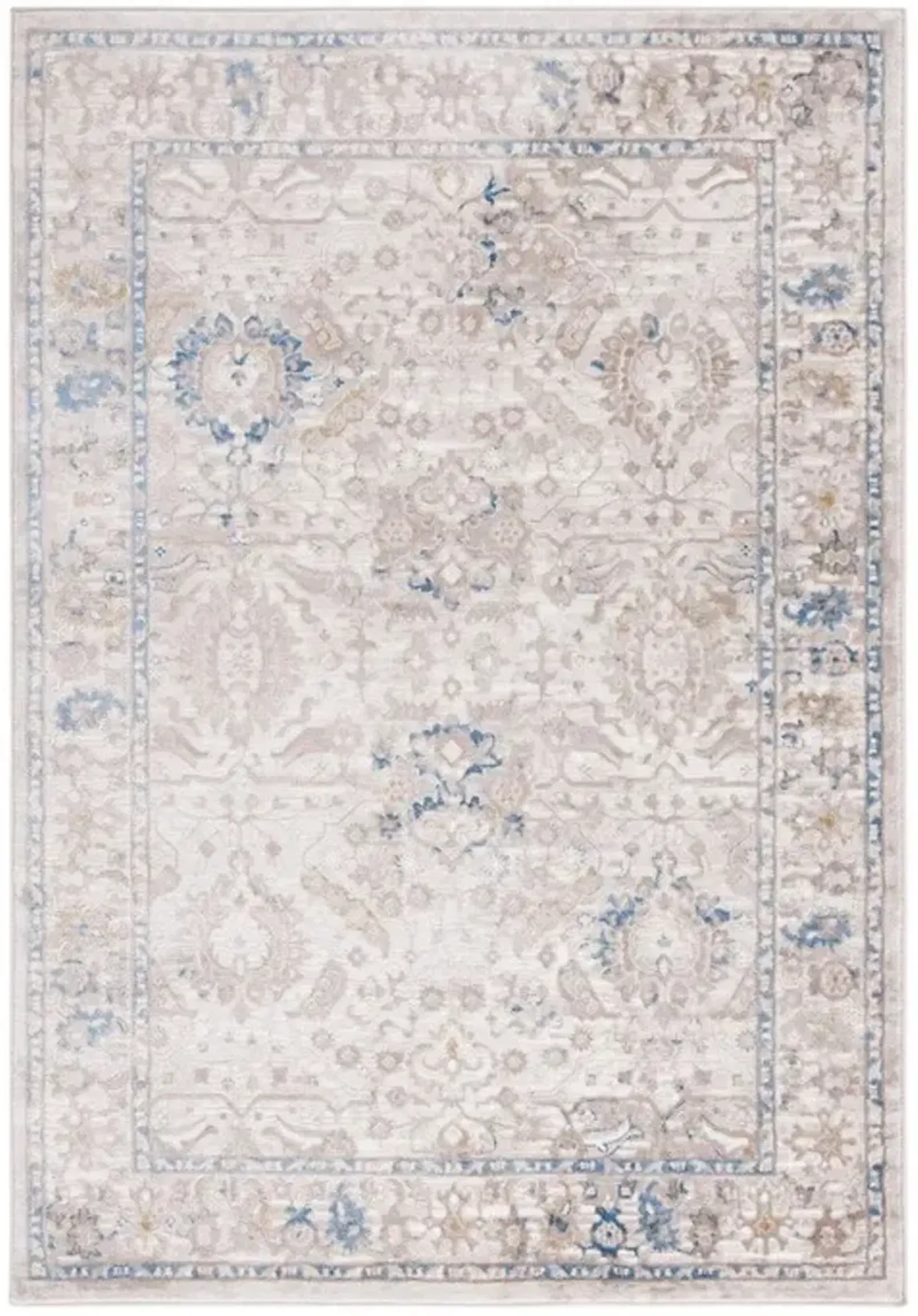 PRESTIGE 118 Blue 9' X 12' Large Rectangle Rug