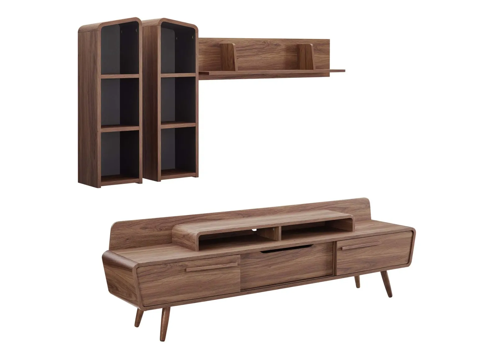 Omnistand 2 Piece Entertainment Center