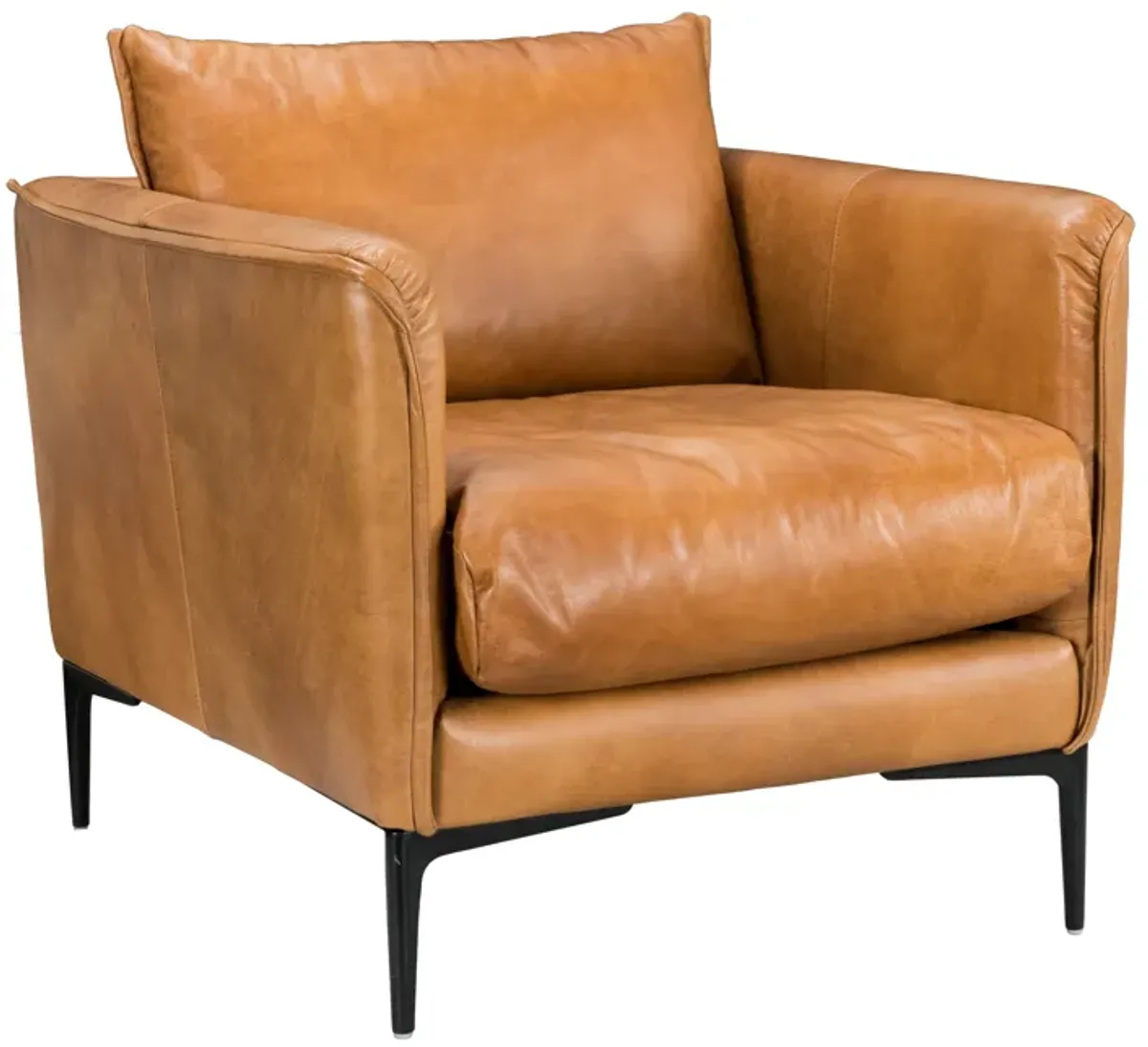 Abigail Leather Club Chair