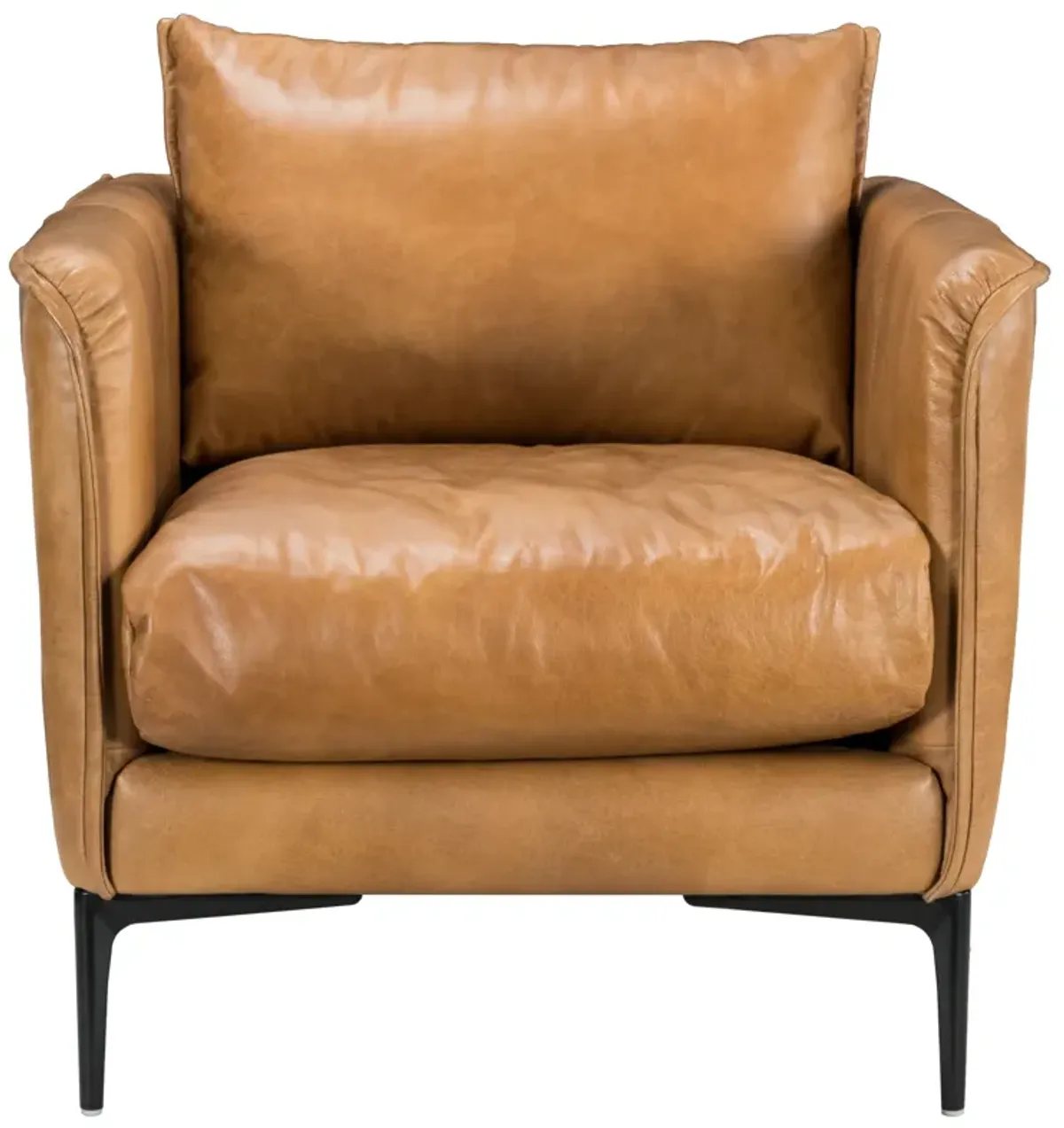 Abigail Leather Club Chair