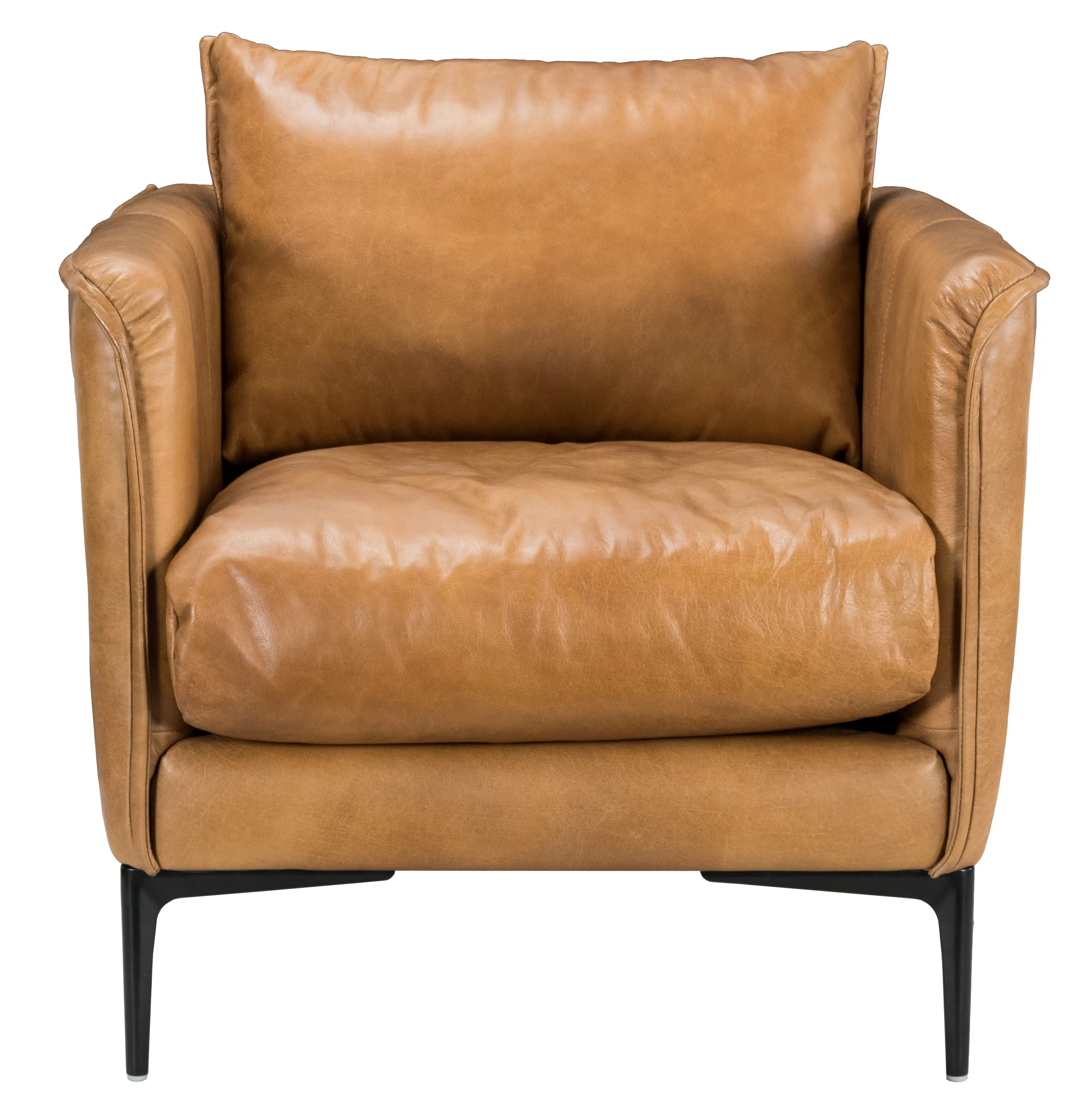 Abigail Leather Club Chair