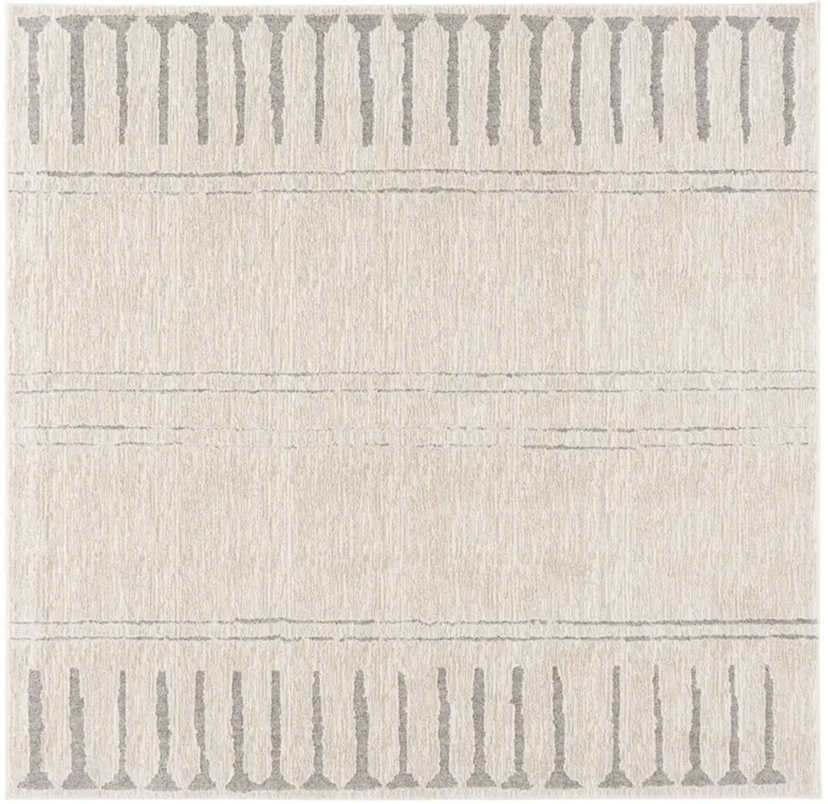 NORTHPORT 424 IVORY  6'-7' x 6'-7' Square Square Rug